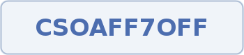Coupon code image
