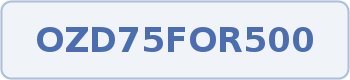Coupon code image