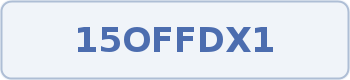 Coupon code image
