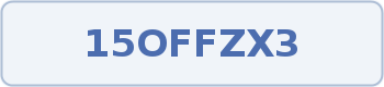 Coupon code image