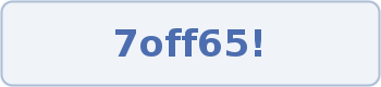 Coupon code image