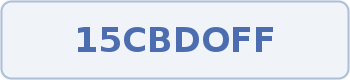 Coupon code image